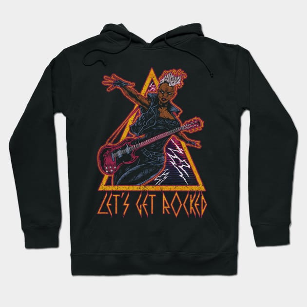 LET'S GET ROCKED Hoodie by joeyjamesartworx